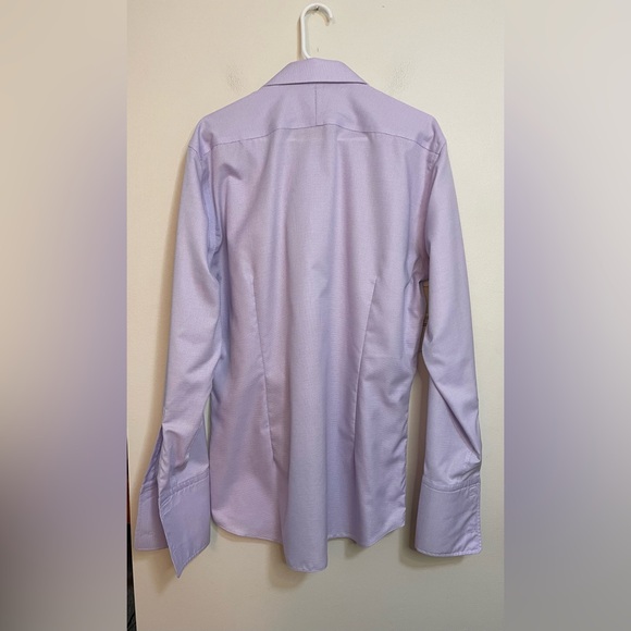 Hawes & Curtis ST James Slim Fit Button Down Shirt French Cuffs Sz 16.5/36 - Picture 12 of 17